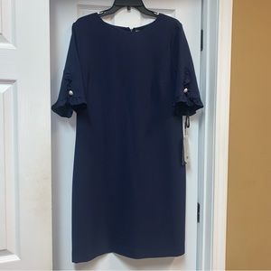 NEW
Size 12
Color Blue 
Short sleeve dress